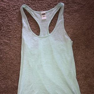 VS PINK racer back tank top
